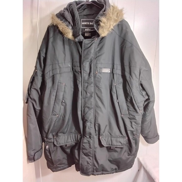 North Bay Tech Concept Men's Winter Coat Size 3XL Black - Picture 1 of 5